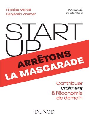 cover image of Start-up, arrêtons la mascarade